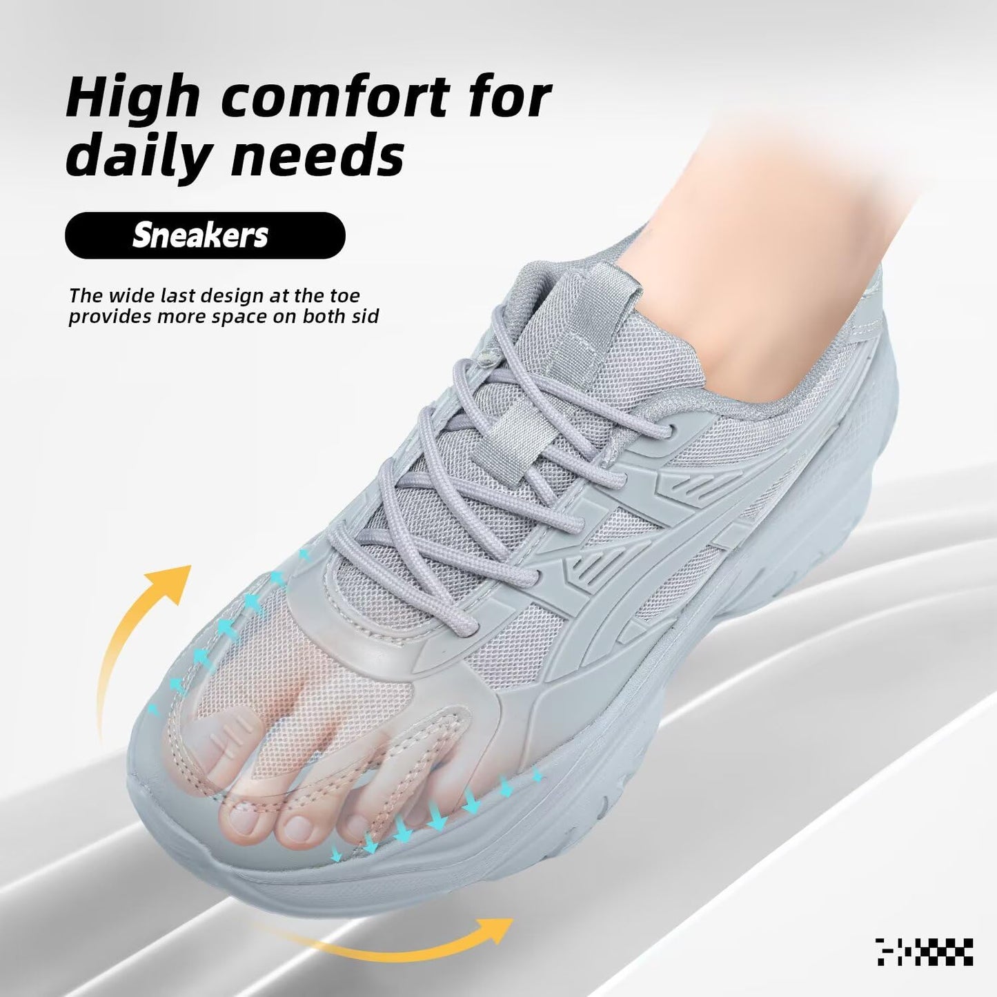 Women's Road Running Shoes Non Slip Ladies Walking Fashion Athletic Chunky Sneakers Work Gym Comfort Lightweight Mesh Soft Sole