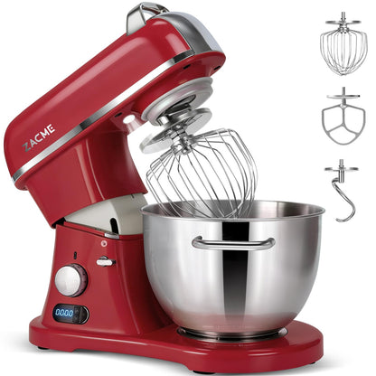 8.4QT Commercial Stand Mixer 800W with Aluminum Die Casting Meets the Standard of NSF/ANSI 8-2023, Mixers Kitchen Electric Stand Mixer with Stainless Steel 8L Bowl, Dough Hook, Whisk and Beater