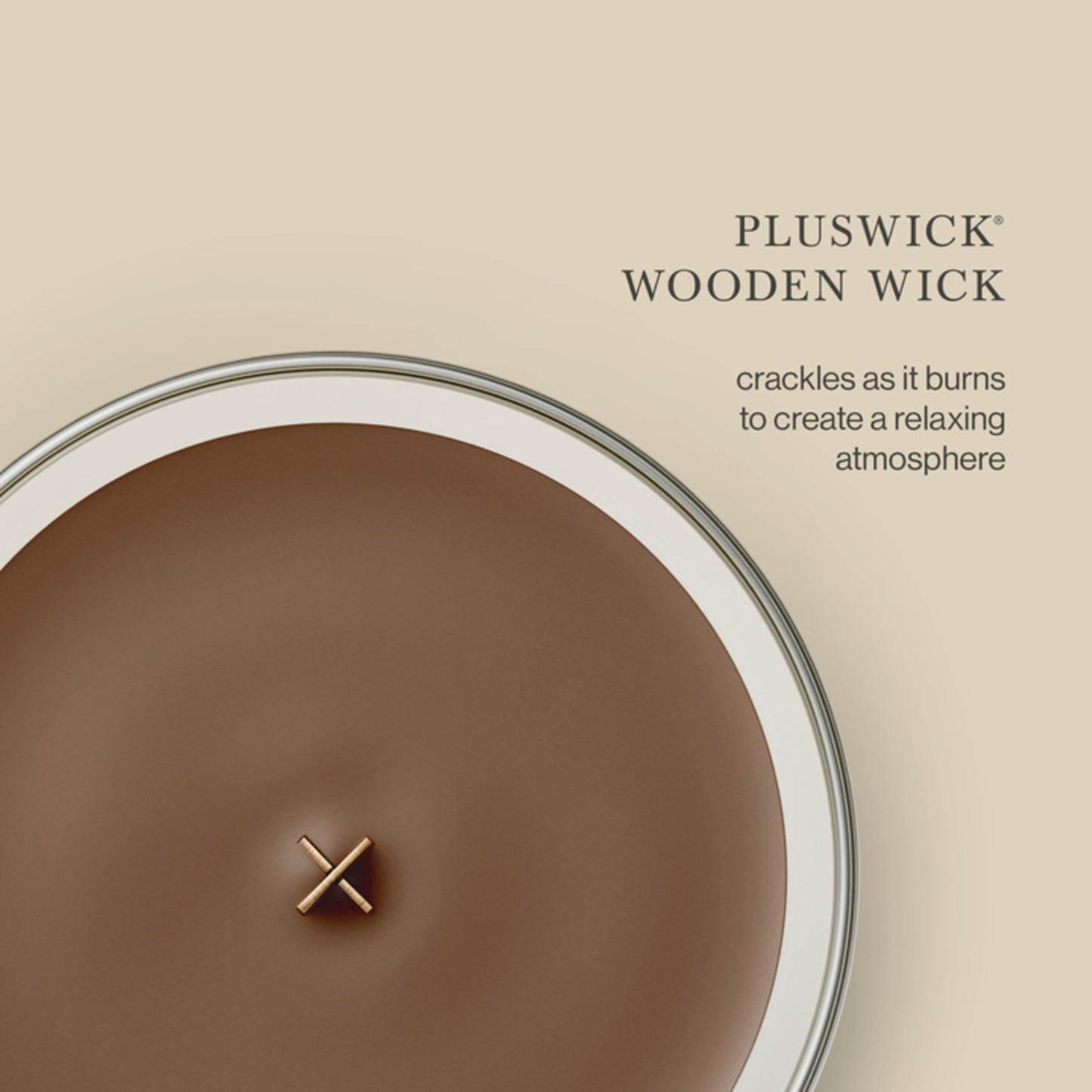 WoodWick Large Hourglass Fireside Candle, Premium Soy Blend Wax, Crackles as it burns, Perfect for Gifting, 21oz