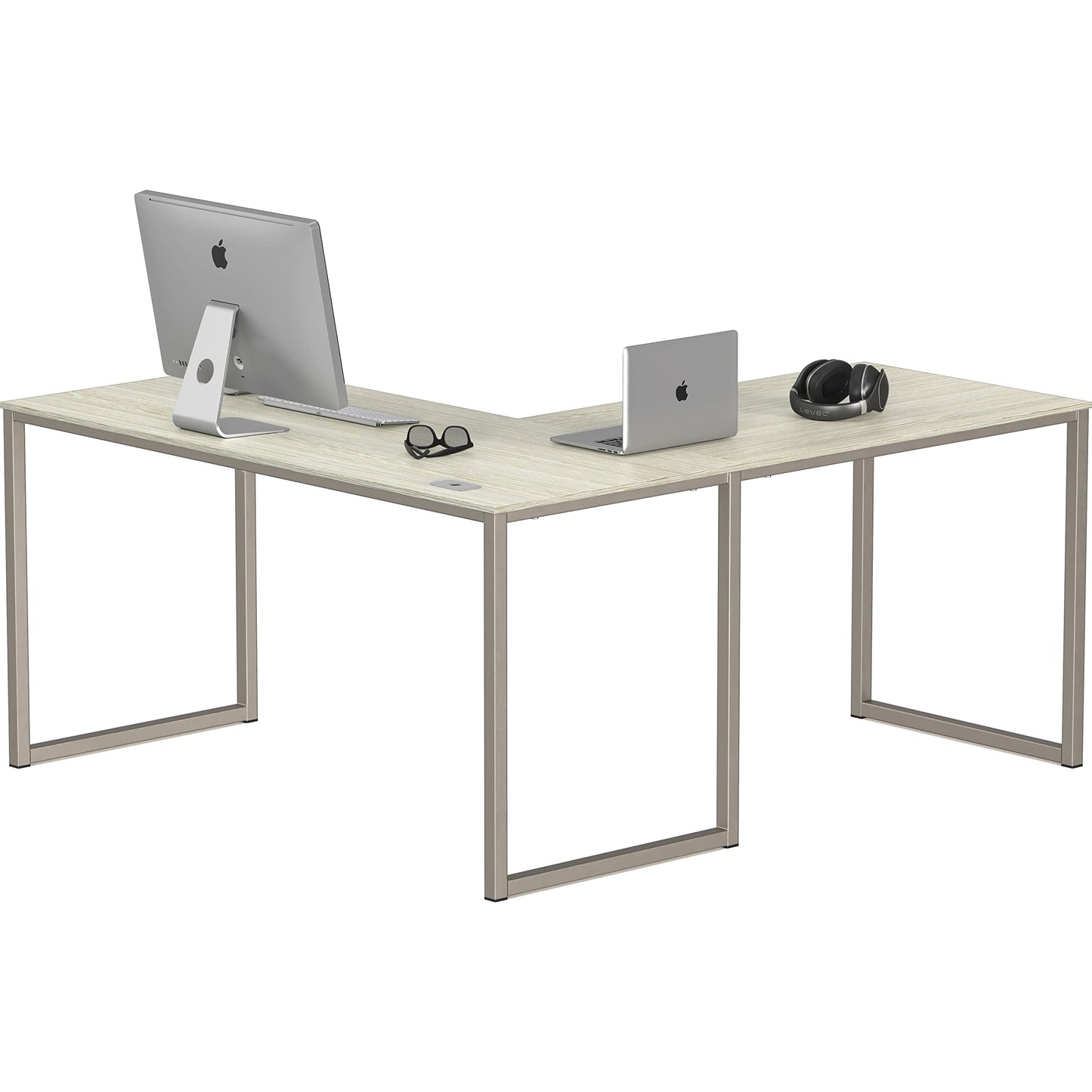 SHW Mission 32-Inch Home Office Computer Desk, Black