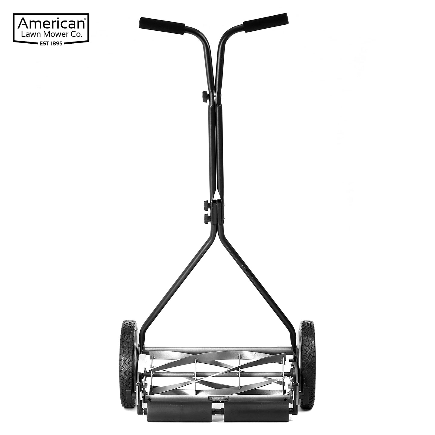 American Lawn Mower 1204-14 14-Inch 4-Blade Push Reel Lawn Mower, Red