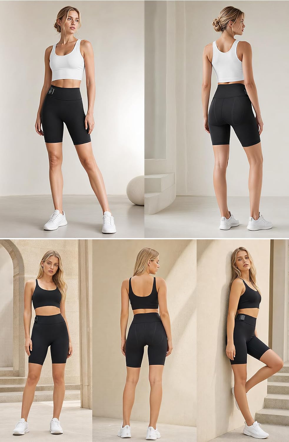 SmartToning Shorts for Women 2.0 – Butt Shaping & Glute Workout Shorts, Home Fitness Apparel, No Gel Needed, Machine Washable,Includes Free 30-Day AI Coaching (US, Alpha, X-Large)