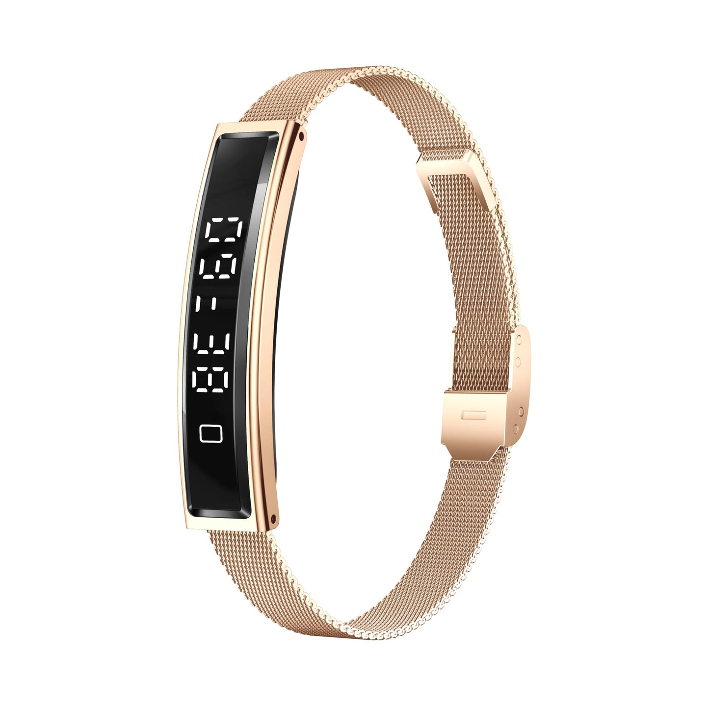 Smart Bracelet Fitness Health Tracker for Men Women with 2 Bands | 24/7 Heart Rate/Pressure Detection/Sleep Monitor, 5ATM Waterproof, Multiple Sport Modes, Android iOS Compatible