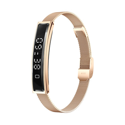 Smart Bracelet Fitness Health Tracker for Men Women with 2 Bands | 24/7 Heart Rate/Pressure Detection/Sleep Monitor, 5ATM Waterproof, Multiple Sport Modes, Android iOS Compatible