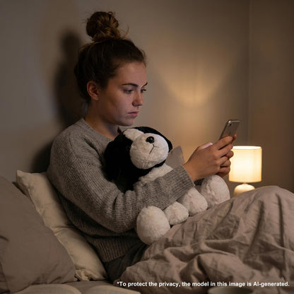 WEIGEDU Labs Labrador Golden Retriever Stuffed Animal, 7.9", Golden Yellow | Dog Puppy Plush Toy, For Kids Boys Girls Bedtime Birthday Gifts