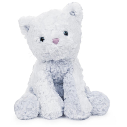 GUND Cozys Collection Cow, Stuffed Animal for Ages 0 and Up, Spring Decor Plush Toy, Cream/Blue, 10”