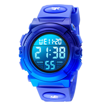 Kids Watch,Boys Watch for 3-15 Year Old Boys,Digital Sport Outdoor Multifunctional Chronograph LED 50 M Waterproof Alarm Calendar Analog Watch for Children with Silicone Band,Kids Gift
