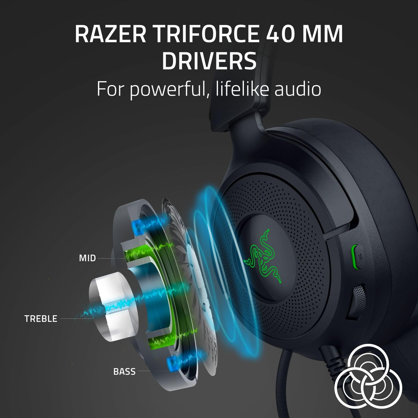 Razer Kraken Kitty V3 X Wired Gaming Headset: Kitty Ears - HyperClear Cardioid Mic - 40 mm Drivers - 7.1 Surround Sound - Comfy Ear Cushions - Cross-Platform via 3.5mm PC, PS5, Xbox, Switch 2 - Pink