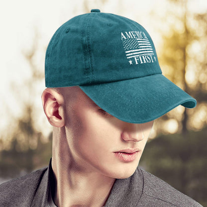 Funny Hat America Hats for Men Gifts for Dad Baseball Cap