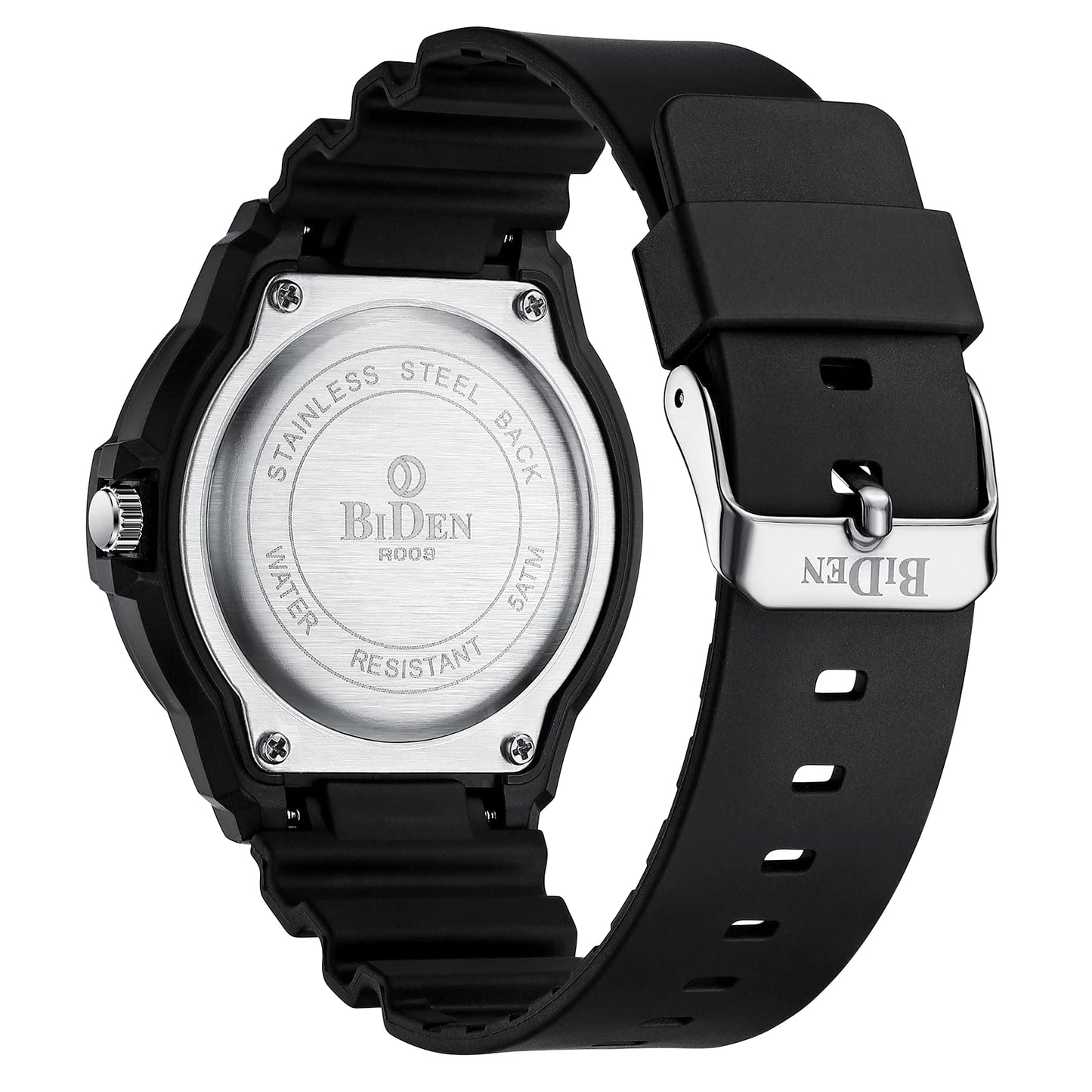 LN LENQIN Mens Watches Stainless Steel Waterproof Analog Quartz Watch for Men with Date Luminous Fashion Wristwatch