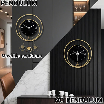 Dankeit Decorative Wall Clock,Silent Non-Ticking Quality Quartz Movement Battery Operated,Large Wall Clocks for Living Room Kitchen Home Bathroom Bedroom Wall Decor,16x16inch,White