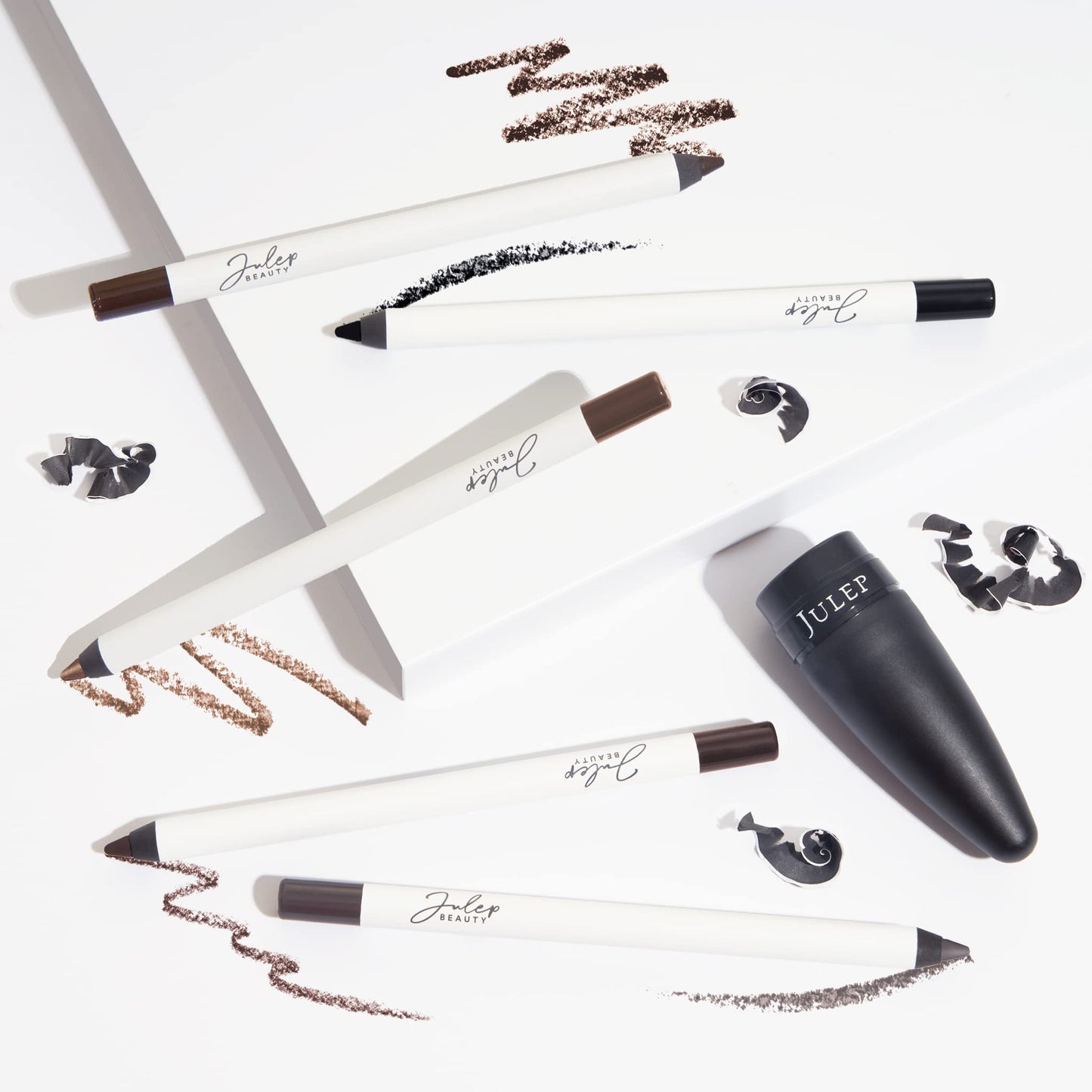 Julep When Pencil Met Gel Sharpenable Multi-Use Longwear Eyeliner Pencil - Rich Brown - Transfer-Proof - High Performance Liner