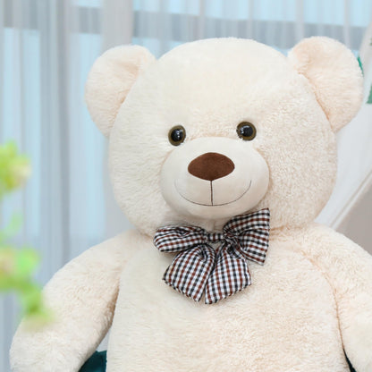 Toys Studio 47 Inch Big Teddy Bear Giant Stuffed Animal for Girls, 4 Feet Large Teddy Bear Baby Shower Party Decorations Kids Women Girlfriend Christmas Valentines Gifts, Light Brown