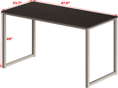 SHW Mission 32-Inch Home Office Computer Desk, Black