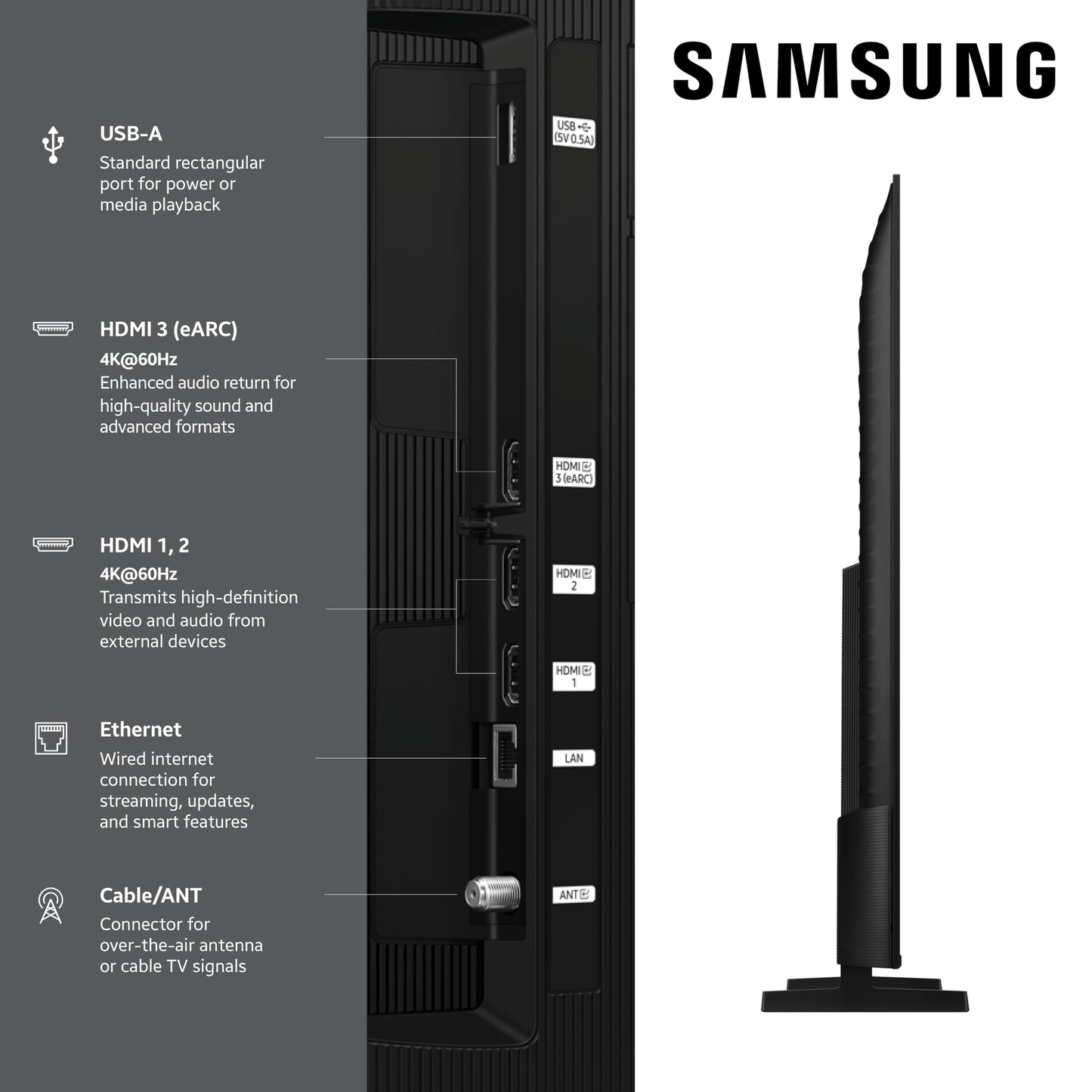 Samsung 43-Inch Class QLED Q7F Series Samsung Vision AI Smart TV (2025 Model, 43Q7F) Quantum HDR, Object Tracking Sound Lite, Q4 AI Gen1 Processor, 4K upscaling, Gaming Hub, Alexa Built-in