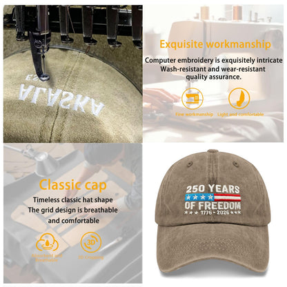 Funny Hat America Hats for Men Gifts for Dad Baseball Cap