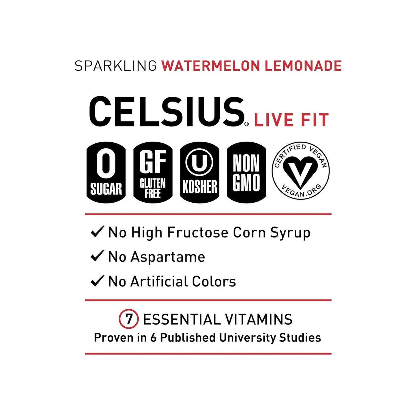 CELSIUS Sparkling Orange, Sugar Free Energy Drink, 12 Fl Oz (Pack of 12)