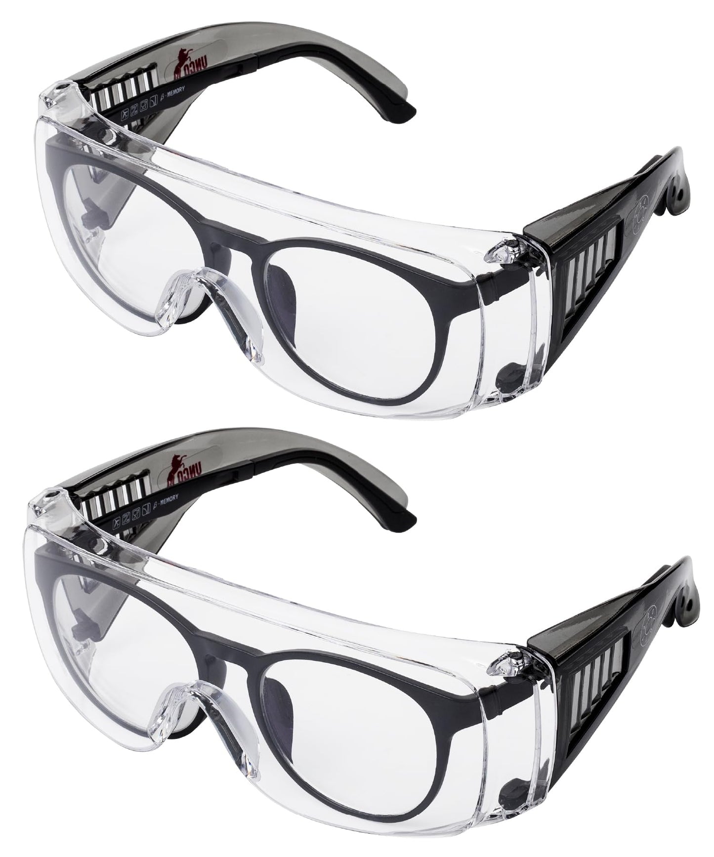 UNCO- Safety Goggles Over Glasses, Protective Goggles, Anti Fog, Work, Safety Glasses Over
