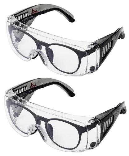 UNCO- Safety Goggles Over Glasses, Protective Goggles, Anti Fog, Work, Safety Glasses Over