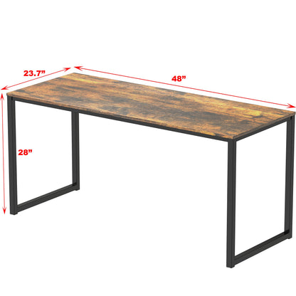 SHW Mission 32-Inch Home Office Computer Desk, Black