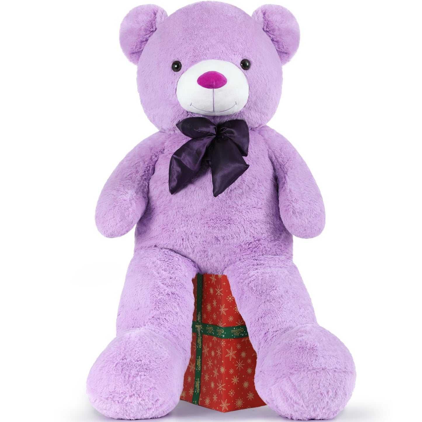 Toys Studio 47 Inch Big Teddy Bear Giant Stuffed Animal for Girls, 4 Feet Large Teddy Bear Baby Shower Party Decorations Kids Women Girlfriend Christmas Valentines Gifts, Light Brown