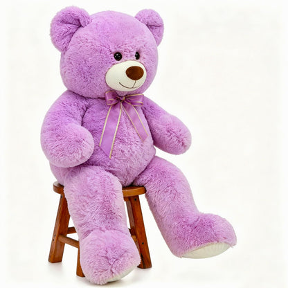 Toys Studio 47 Inch Big Teddy Bear Giant Stuffed Animal for Girls, 4 Feet Large Teddy Bear Baby Shower Party Decorations Kids Women Girlfriend Christmas Valentines Gifts, Light Brown
