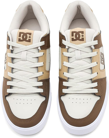 DC, Men's, Pure, Cream/Brown/Tan, 8, Medium
