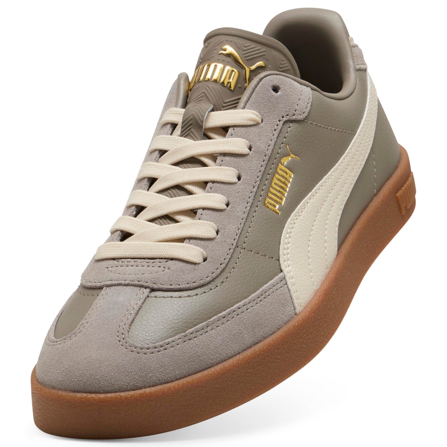 PUMA Mens Club Ii Era Suede Lace Up Sneakers Shoes Casual