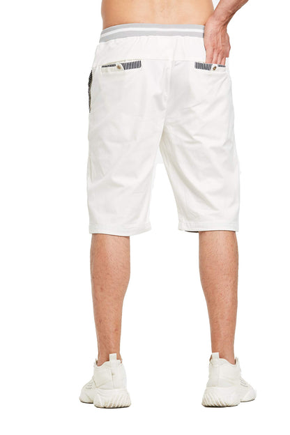 Tansozer Men's Shorts Casual Classic Fit Drawstring Summer Beach Shorts with Elastic Waist and Pockets