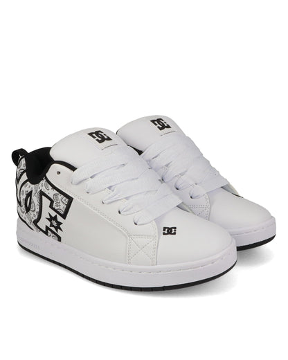 DC Men's Court Graffik Casual Low Top Skate Shoe Sneaker