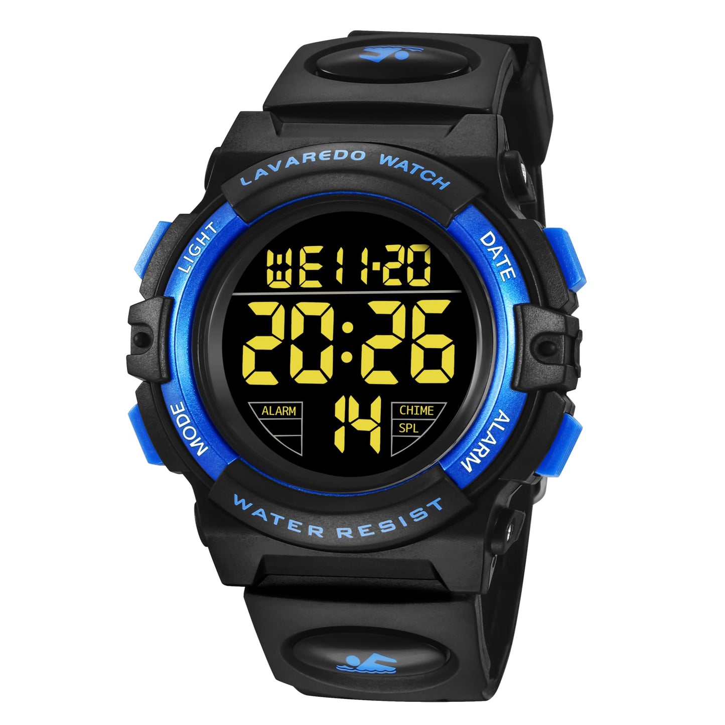 Kids Watch,Boys Watch for 3-15 Year Old Boys,Digital Sport Outdoor Multifunctional Chronograph LED 50 M Waterproof Alarm Calendar Analog Watch for Children with Silicone Band,Kids Gift