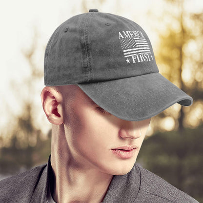 Funny Hat America Hats for Men Gifts for Dad Baseball Cap