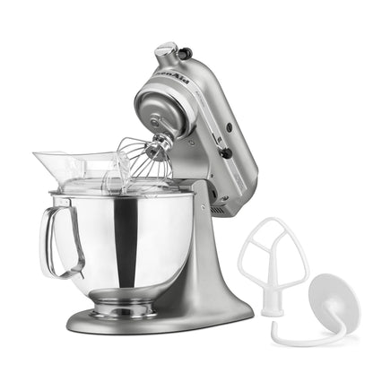 KitchenAid Artisan Series 5 Quart Tilt Head Stand Mixer with Pouring Shield KSM150PS, Almond Cream