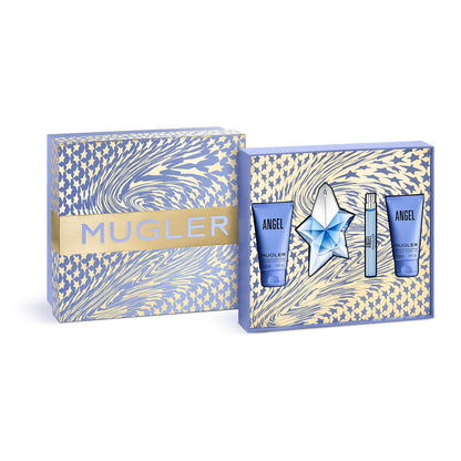 Mugler Angel Eau de Parfum - Long Lasting Ambery Gourmand Perfume for Women | Fragrance with Bergamot, Praline & Patchouli - Long Lasting Womens Gourmand Scent - Perfect for Everyday Wear - Refillable