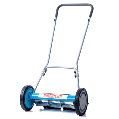 American Lawn Mower 1204-14 14-Inch 4-Blade Push Reel Lawn Mower, Red