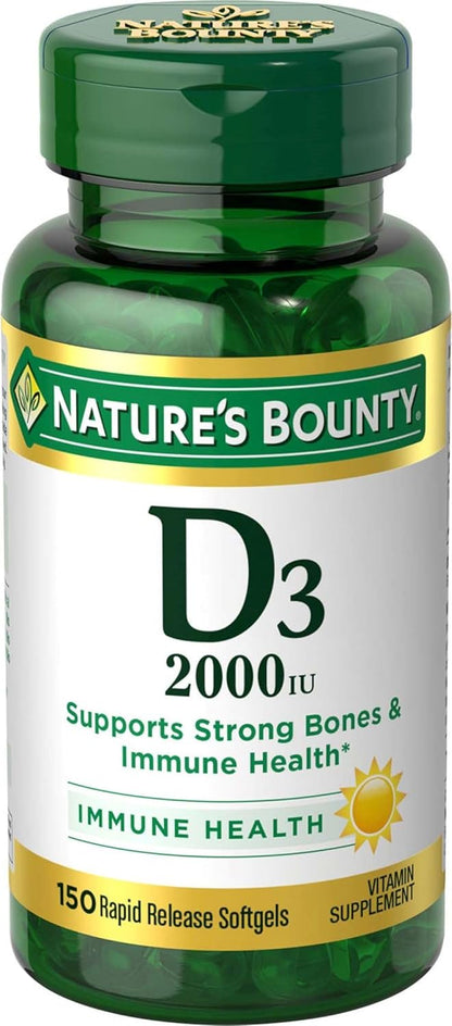 Nature’s Bounty High Absorption Magnesium Glycinate 240 mg for Supporting Muscle Relaxation and Bone, Heart & Nerve Health – Non-GMO, Gluten-Free, Vegetarian, 120 Count/60 Servings