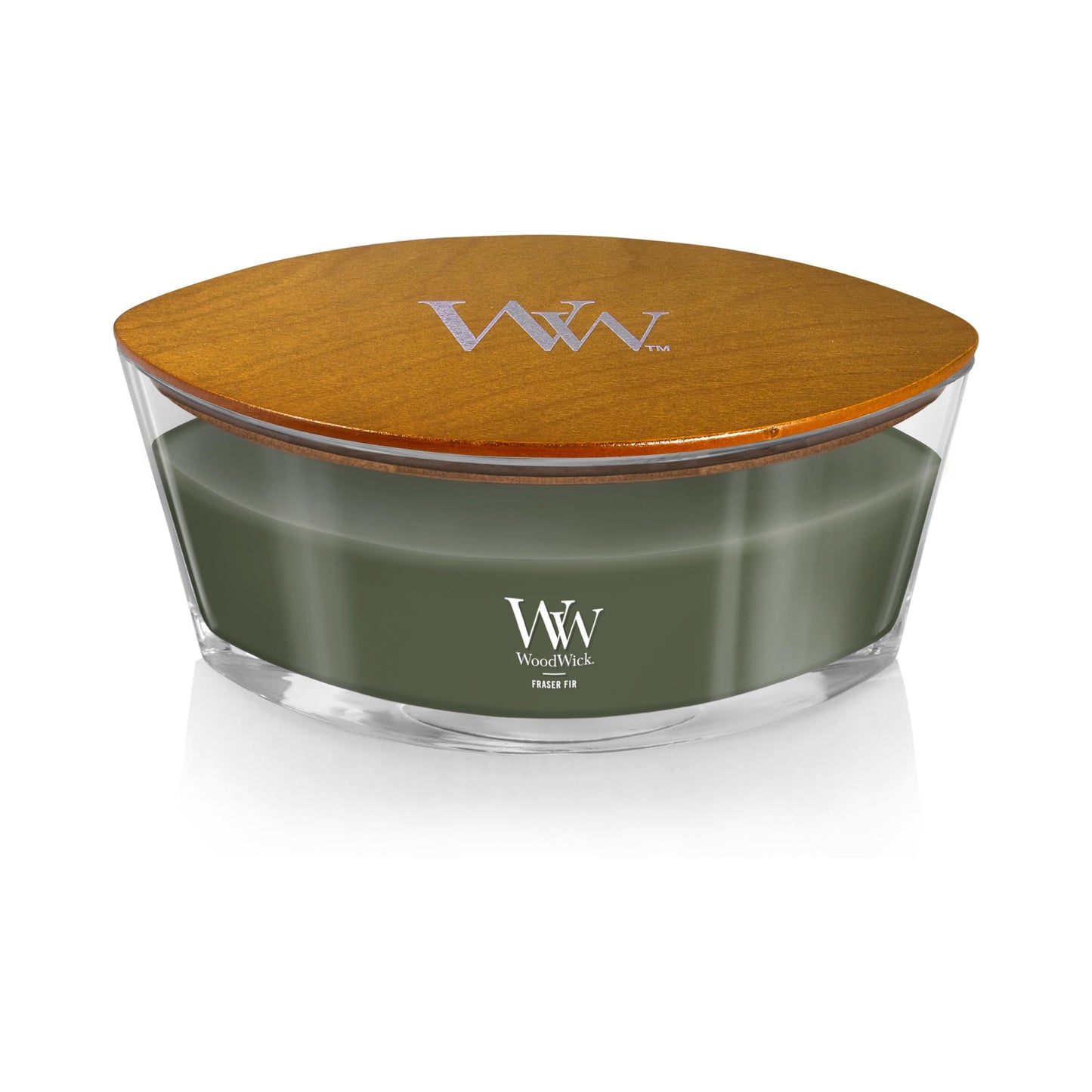 WoodWick Large Hourglass Fireside Candle, Premium Soy Blend Wax, Crackles as it burns, Perfect for Gifting, 21oz