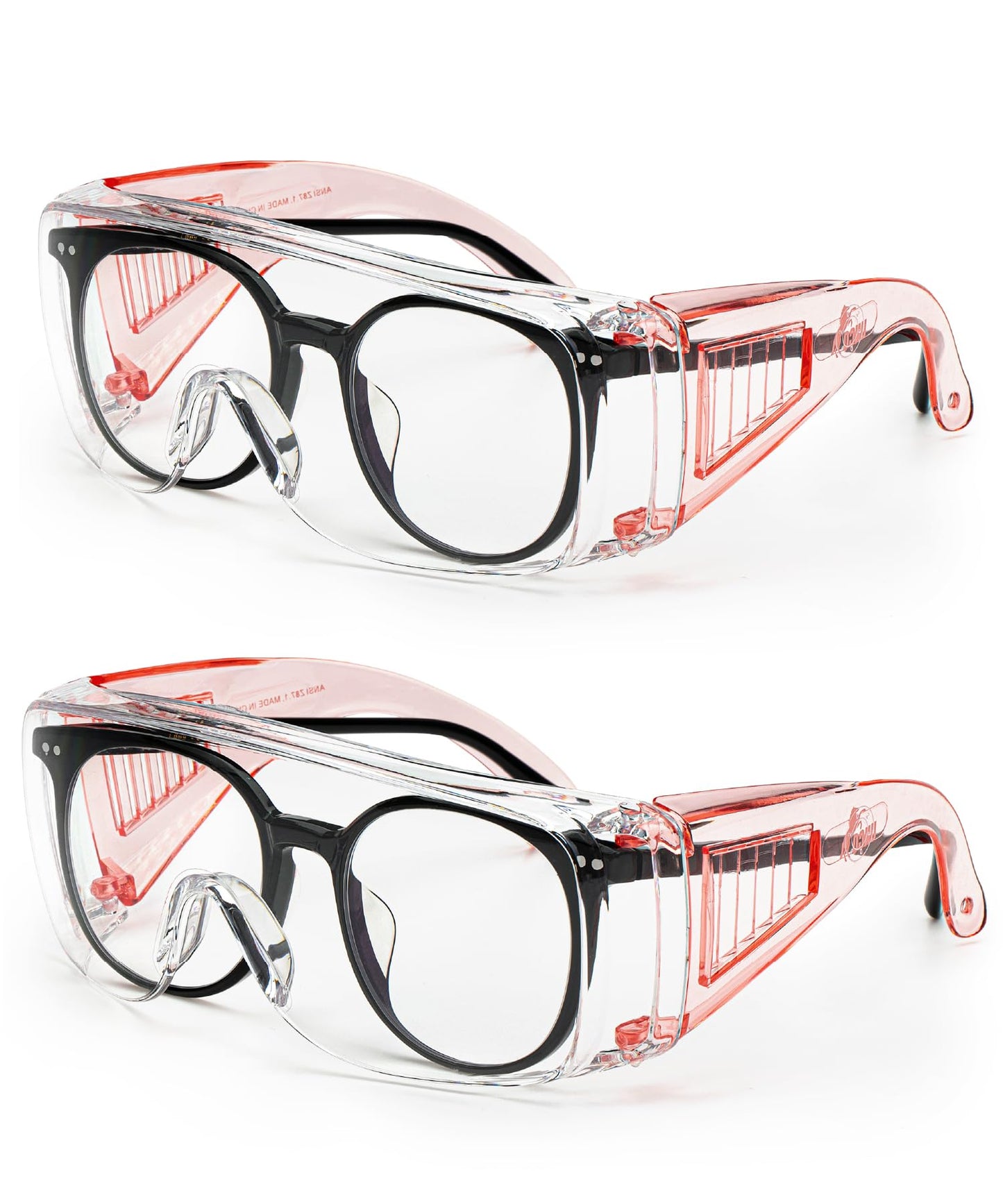 UNCO- Safety Goggles Over Glasses, Protective Goggles, Anti Fog, Work, Safety Glasses Over