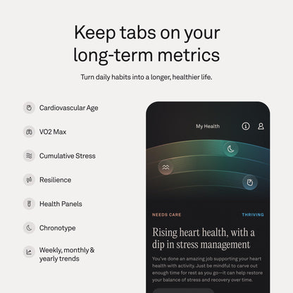 Oura Ring 5 - Stealth - Size 9 - World's Smallest Smart Ring - Sleep, Activity, Women's Health, AI Advisor, 1 Week of Battery Life, Oura App, Android & iOS Compatible