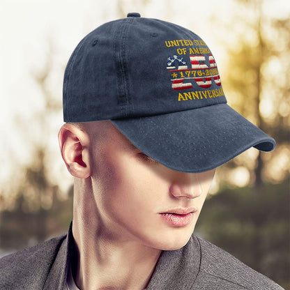 Funny Hat America Hats for Men Gifts for Dad Baseball Cap