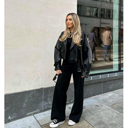 NEW YOUNG 3 Pack Women's Wide Leg Pants with Pockets High Waist Loose Sweatpants Casual Lounge Yoga Workout Palazzo