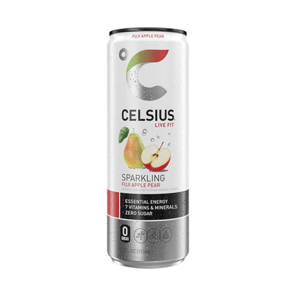 CELSIUS Sparkling Orange, Sugar Free Energy Drink, 12 Fl Oz (Pack of 12)