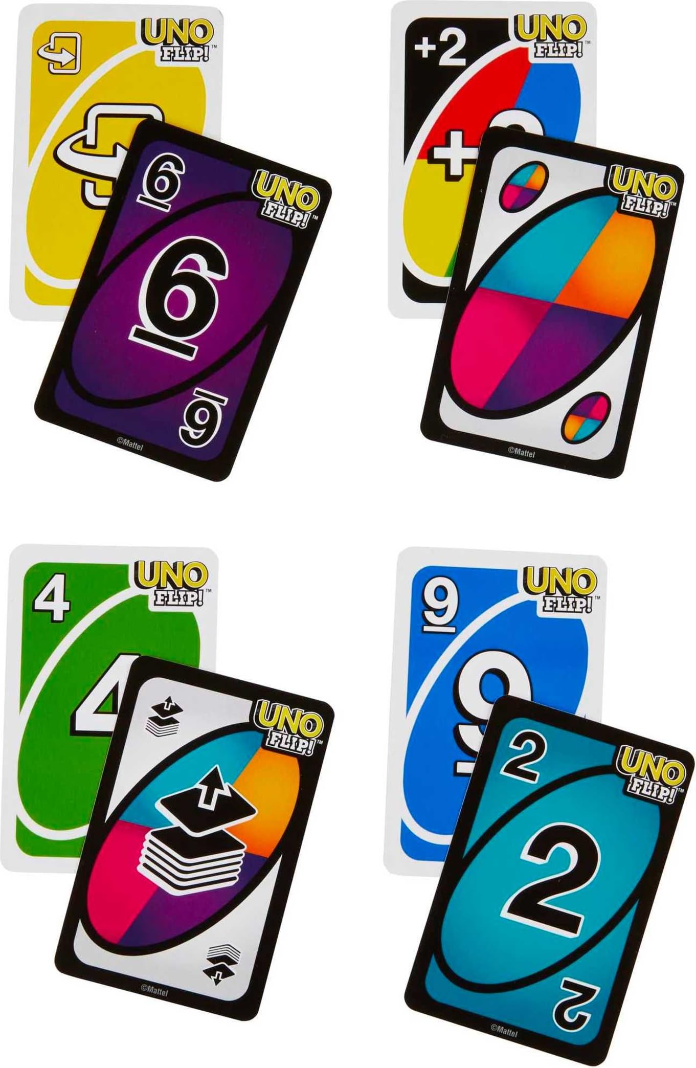 Mattel Games UNO Card Game for Kid, Adult & Family Nights & Parties, Travel & Vacations, Color Blind Accessible & Customizable Deck (Amazon Exclusive)