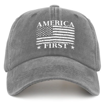 Funny Hat America Hats for Men Gifts for Dad Baseball Cap