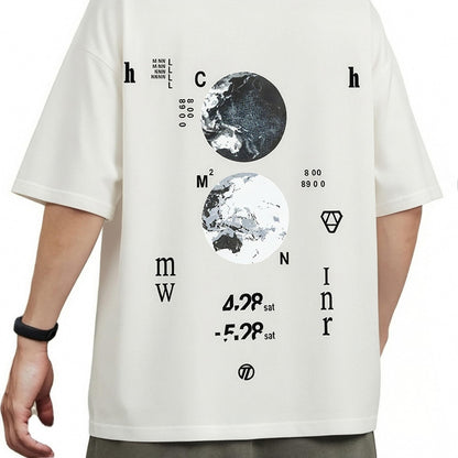 XYXIONGMAO Casual Sports Short-Sleeved T-Shirt Loose Cotton Japanese Streetwear Hip Hop Unisex Graphic Tees Shirts for Men