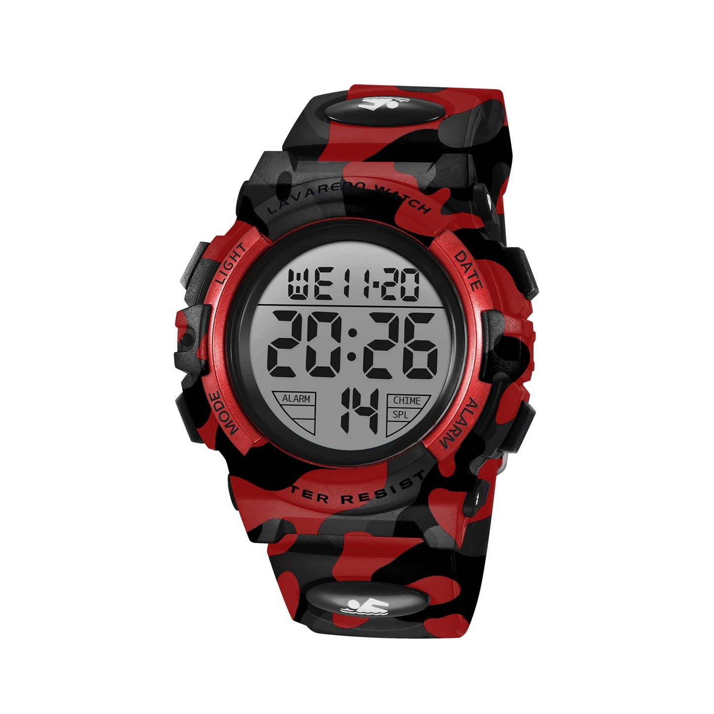 Kids Watch,Boys Watch for 3-15 Year Old Boys,Digital Sport Outdoor Multifunctional Chronograph LED 50 M Waterproof Alarm Calendar Analog Watch for Children with Silicone Band,Kids Gift