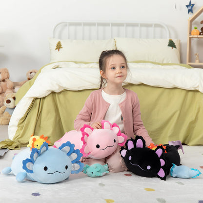 MaoGoLan 8Pcs Chicken Stuffed Animals, Stuffed Hen Plush Toys with Babies Chickens and Eggs, Nest House Plush Set, Cute and Soft Farm Stuffed Animals Gift for Kids