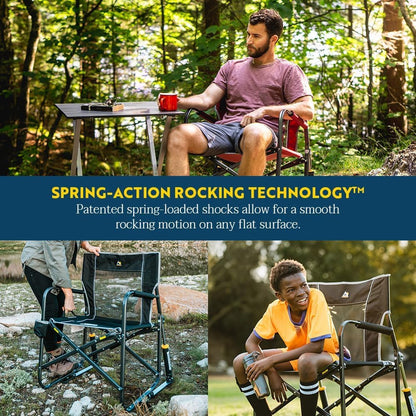 GCI Outdoor Stowaway Rocker - Hunter Topo
