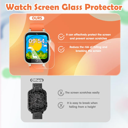 Luyiilo Smart Watch for Kids, with 26 Puzzle Games, Touch Screen, HD Camera, Alarm Clock, Toys for Ages 4-12 Years Old.Birthday Gift for Boys Girls (Blue)