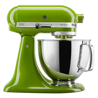 KitchenAid Artisan Series 5 Quart Tilt Head Stand Mixer with Pouring Shield KSM150PS, Almond Cream